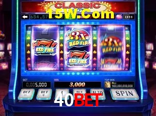 40Bet: Jogos de Caça-Níqueis-Altas Recompensas, Roleta-Velocidade, Blackjack-Desafios Máximos